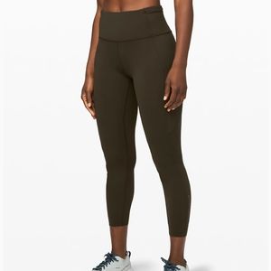 Lululemon Fast & Free Leggings 25" Black